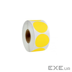 Етикетка UKRMARK термо ECO 38x38/ 0.1тис, коло, жовтий (900389)