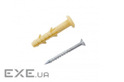 Дюбель-гвоздь швидкого монтажу APRO, грибок 6*40 (100 шт .) Q50 (SMTG-60040)