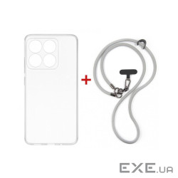 Чохол до мобільного телефона Dengos Case + Cross-body Strap Motorola G17/G17 Power C (DG-KM-CCRB-31)