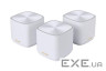 Wi-Fi Mesh система ASUS ZenWiFi XD4 Plus White 3-pack (90IG07M0-MO3C40) (XD4 PLUS (W-3-PK))
