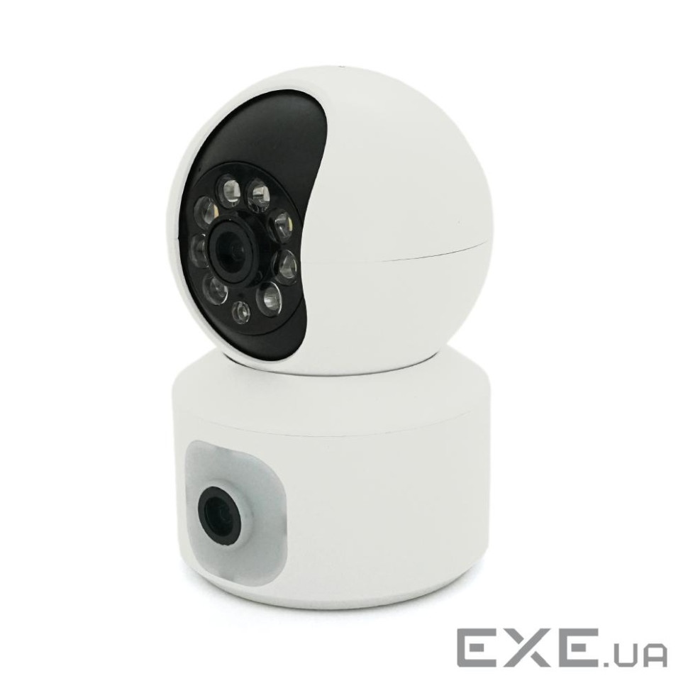 2+2 Мп Wi-Fi відеокамера внутрішня з двома об&apos,єктивами SD / карта PiPo PP-IPC28D2MP15 (YT01439)