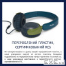 Навушники Philips TAK2000CT/00 USB-C/3,5 мм Blue/Green