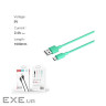 Дата кабель USB 2.0 AM to Micro 5P 1.0m 2.4A green XO (NB156-M-GR)
