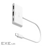 Багатопортовий мультиадаптер J5create JCA399-N, USB Type-C 3-в-1