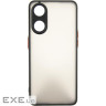 Чохол до мобільного телефона Dengos Matte OPPO Reno 8T (black) (DG-TPU-MATT-124)