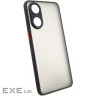 Чохол до мобільного телефона Dengos Matte OPPO Reno 8T (black) (DG-TPU-MATT-124)