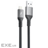Кабель Proove ReGen Silicone Lightning 2.4A (1m) black (CCRS12001101)