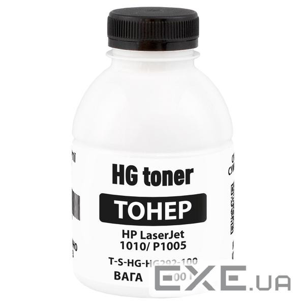 Тонер універсальний HP 1010/3015/3050, P1005/P1102/P1505, Black, 100 г , HG (TSM-H (T-S-HG-HG292-100)