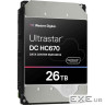 Жорсткий диск 3.5" 26TB Ultrastar DC HC670 WD (0F61452 / WSH722626ALN607)