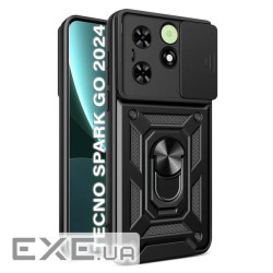 Чохол до мобільного телефона BeCover Military Tecno Spark Go 2024 (BG6) Black (710684)