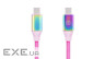Дата кабель USB-C to USB-C 1.0m Premium Rainbow REAL-EL (EL123500053)