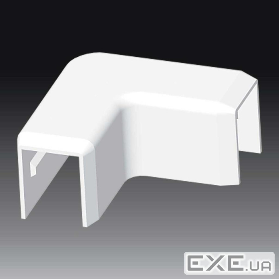 Кут прямий для LHD 17x17 білого кольору, Серія LH, ПВХ (8673_HB) (8673_HB)