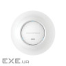Grandstream GWN7664E, Indoor AX6000 Wi-Fi 6 Access Point, 4x4:4 2.4/5G, 2x 2.5GbE, PoE, up to 175m c