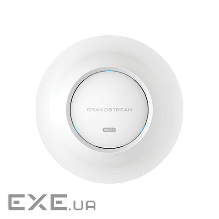 Grandstream GWN7664E, Indoor AX6000 Wi-Fi 6 Access Point, 4x4:4 2.4/5G, 2x 2.5GbE, PoE, up to 175m c