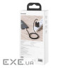 Дата кабель USB-C to Lightning 1.0m Cafule Metal PD 20W black Baseus (CATLJK-A01) (CATLJK-A01 1м)
