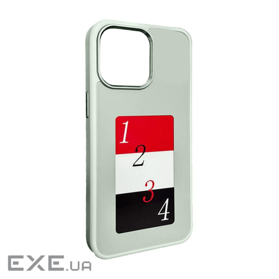 Чохол до мобільного телефона Armorstandart Ink Screen Apple iPhone 15 Pro Max White (ARM74563)