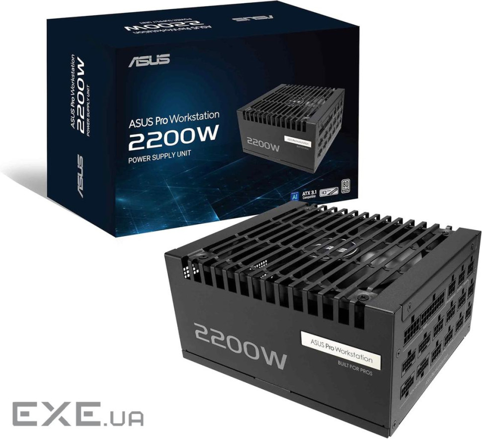 Блок живлення ASUS 2200W PRO-WS-2200P (90YE00Z1-B0NA00)