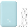 Портативна батарея Baseus Magnetic Mini 20W 10000mAh blue (PPCX110103)