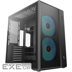 Корпус DeepCool CG590 Mesh 2F Black (R-CG590MESH-BKANA2-G)