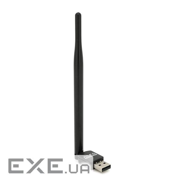 Бездротовий мережний адаптер з антеною Wi-Fi-USB LV-UW11RK-5DB RTL8188, 150Mbps, 2.4 GHz, Win10 / 8.