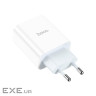 Зарядний пристрій HOCO C97A 1xUSB-C PD20W + 1xUSB QC3.0 White (6931474766076)