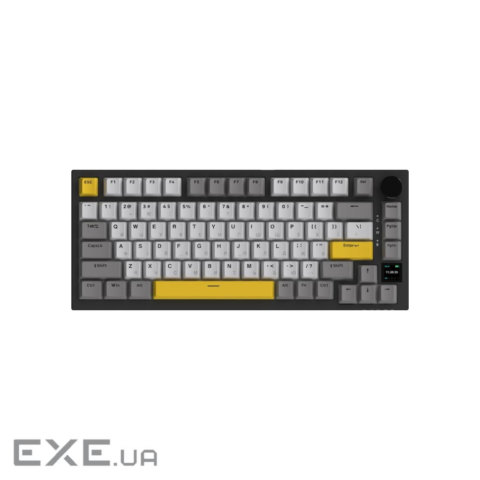 Клавіатура Ajazz AK820 Pro Gift Switch Black (AK820PRO-G-BGY)