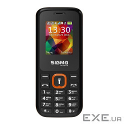 Мобильный телефон Sigma mobile X-style 171 Mini Dual Sim Black/Orang (X-style 171 Mini Black/Orange)