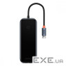 Type-C-Хаб Baseus AcmeJoy 5-Port Type-C HUB (Type-C to 2xUSB3.0 + USB2.0 + Type-C PD&Da (WKJZ010113)