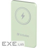 Повербанк із бездротовою зарядкою VERBATIM Charge 'n' Go 5000mAh Green (32241)