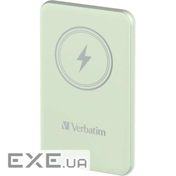 Повербанк із бездротовою зарядкою VERBATIM Charge 'n' Go 5000mAh Green (32241)