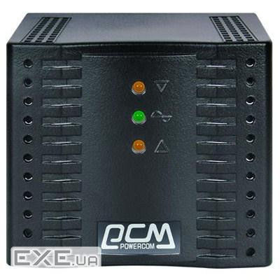 Стабілізатор напруги Powercom TCA-600A-6GG-2261 (TCA-600 black)