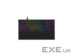 Клавіатура дротова NZXT TKL(ANSI) - Black, Gateron Red Switches, US EN Layout (KB-1TKUS-BR)