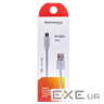 Дата кабель USB 2.0 AM to Micro 5P 2.5m white Grand-X (PM025W)