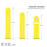 Ремінець ArmorStandart Sport Band (3 Straps) для Apple Watch 42/44/45/49mm Yellow (ARM49073)