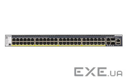 Комутатор Netgear GSM4352S-100NES 48 GE, 2 х 10GBase-T, 2 х SFP+, L3 (M4300-52G)