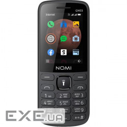 Мобільний телефон Nomi i2403 Black