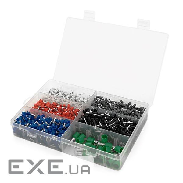 Набір кабельних наконечників VE2120 (Е1510-400 шт,Е1008-400 шт,Е0508-400 шт, Е7508-600шт, Е16-12-20ш