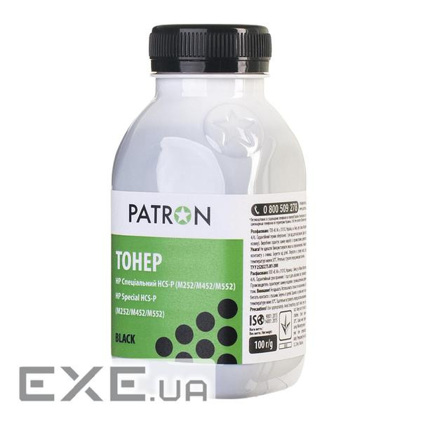 Тонер HP CLJ CP1025/CP1215/M252/M452/M552/5500 BLACK 100 г Patron (PN-HCS-P-B-100)