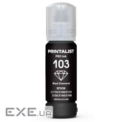 Чорнило Printalist Epson L3100/3110/3150 70г Black (PL103BK)