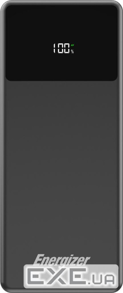 Зовн. акум. ENERGIZER UE27062PQ - 27000 mAh Li-pol PD65W for laptop (Чорний )