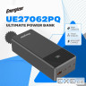 Зовн. акум. ENERGIZER UE27062PQ - 27000 mAh Li-pol PD65W for laptop (Чорний )