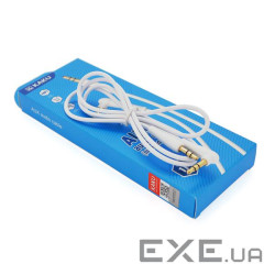 Кабель iKAKU KSC-521 MEILE AUX Audio DC3.5 тато-тато 1.0м , GOLD Stereo (YT-AUXGJ(M) / (M)-KSC-521-W)