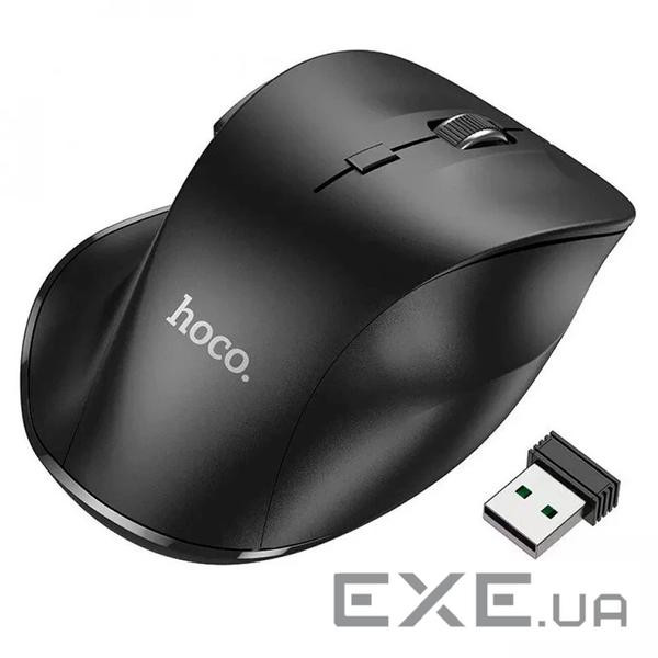 Миша бездротова HOCO GM24, 1600DPI, 2.4GHZ, Black, Blister (GM24B)