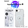 Чохол до мобільного телефона BeCover Space Case MagSafe Apple iPhone 16e Transparent (713884)