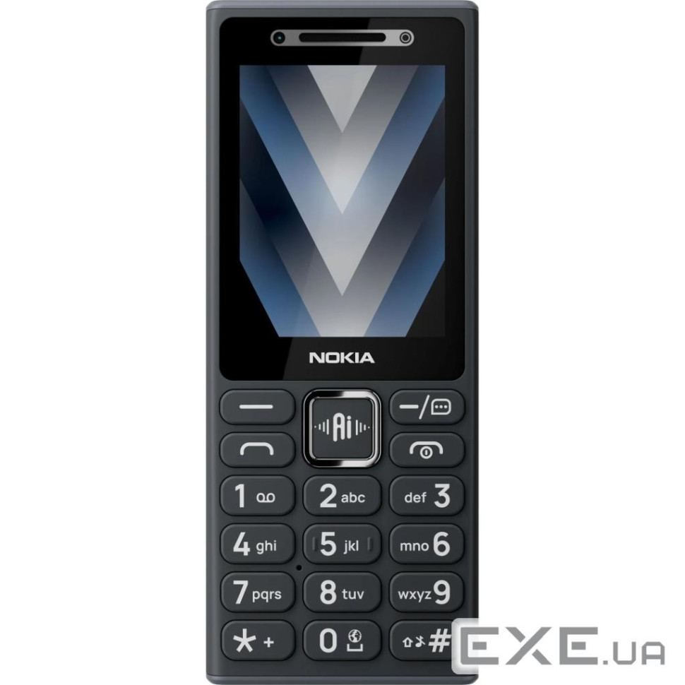 Мобільний телефон Nokia 200 4G DS 2026 Black