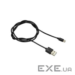 Дата кабель USB 2.0 AM to Lightning 1.0m MFI Black Canyon (CNS-MFICAB01B)