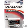 Батарейка Panasonic Крона 6LR61 Everyday Power * 1 (6LR61REE/1B) (6LR61REE/1BR)
