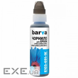 Чорнило Barva EPSON L1110 / L3100 (103) CYAN 100 мл OneKey (E103-691-1K)