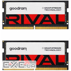 Модуль памяти SO-DIMM DDR5 2x32GB/5600 Goodram Rival (GGEES5-56L40/64GDC)