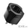 Перехідник EU to UK 220V black Essager (ECTZH-YCC01-Z)